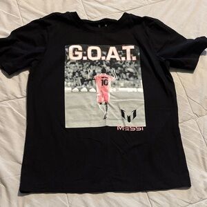 Messi Black Kids T-Shirt - Short Sleeve